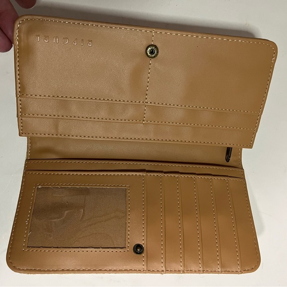 Rip Curl Sunset Palms Chequebook Wallet Woven Grass Look - Picture 6 of 8